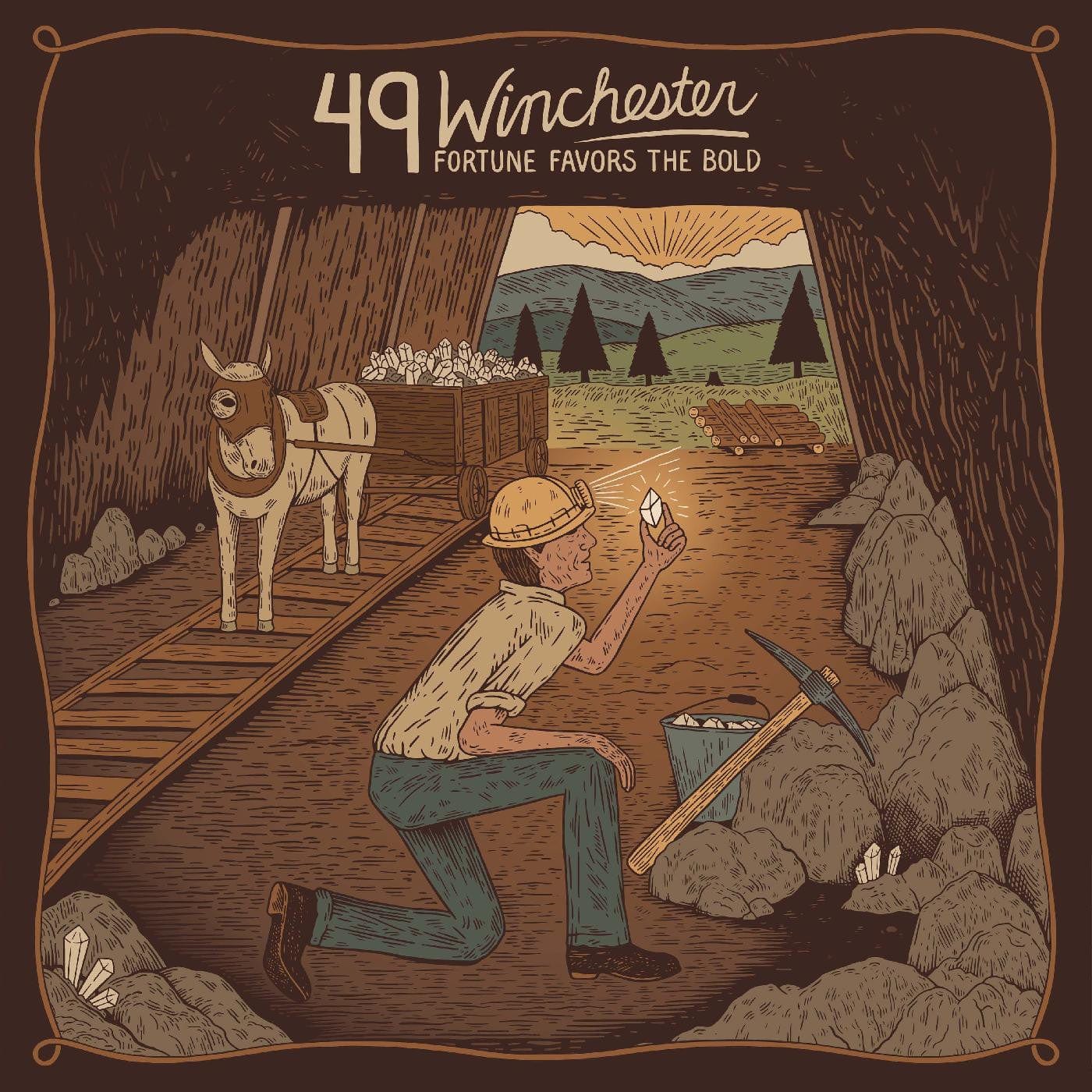49 Winchester - Fortune Favors the Bold LP NEW