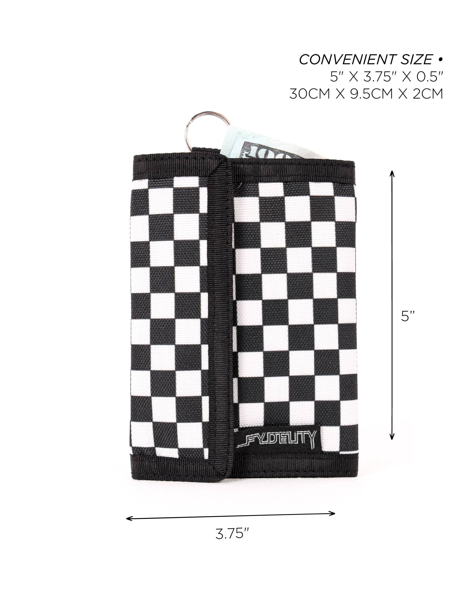 80701: 80's Wallet | Bi-Fold RFID | Recycled | Indy Check - Image 5