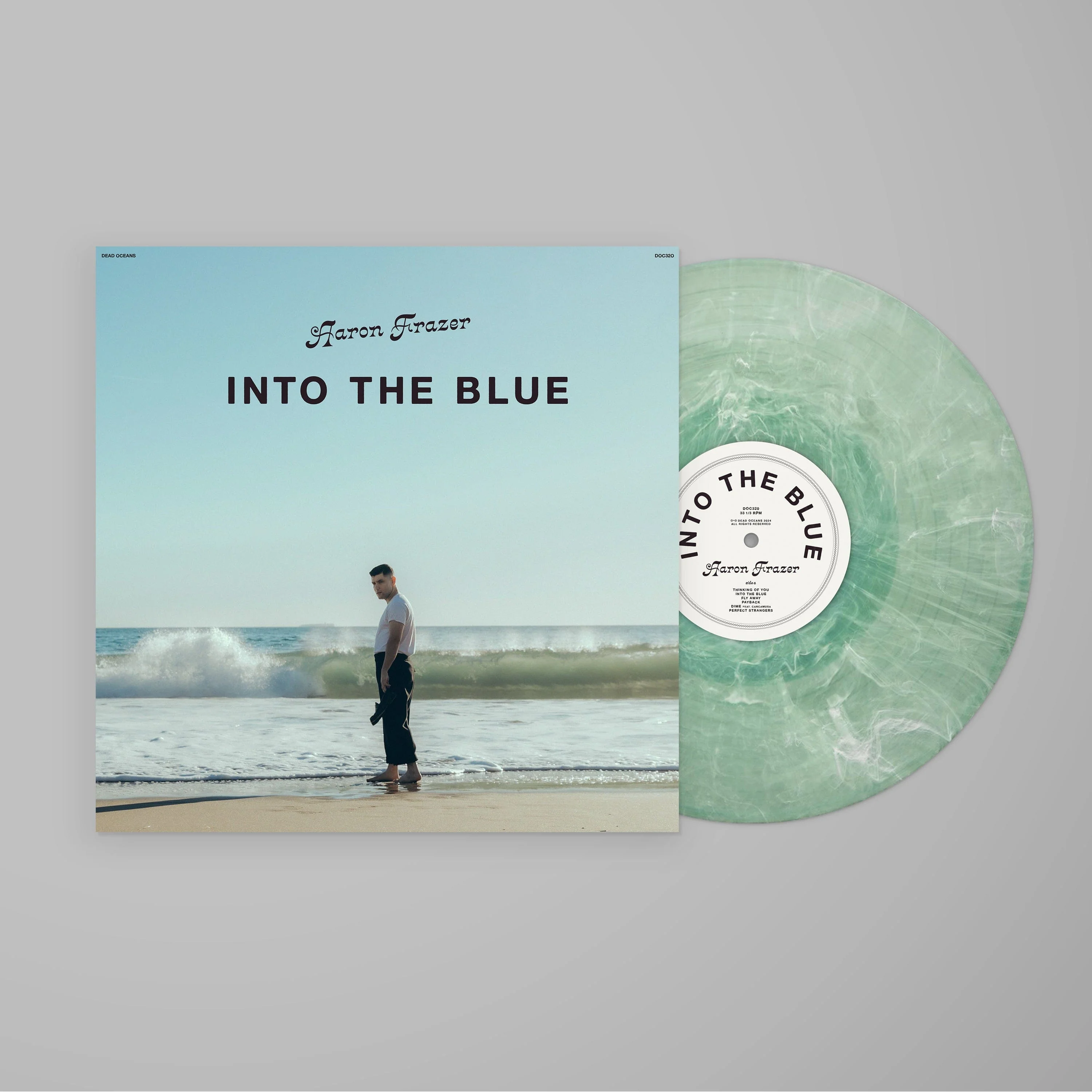 Aaron Frazer - Into The Blue LP NEW COLOR VINYL