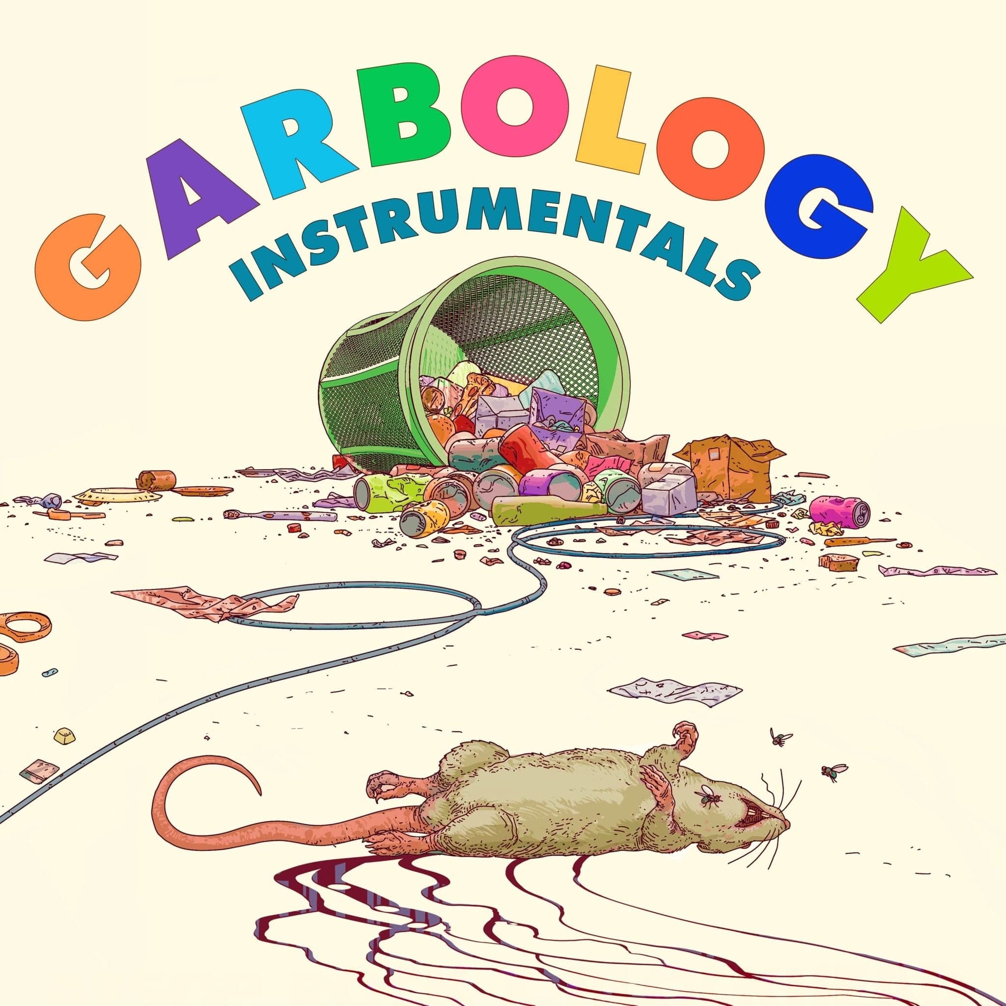 Aesop Rock & Blockhead - Garbology (Instrumental Version) 2LP NEW Colored Vinyl