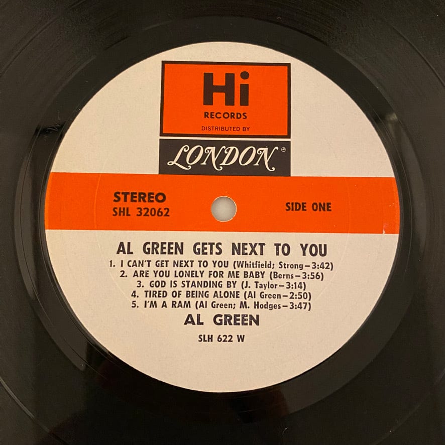 Al Green – Al Green Gets Next To You LP USED NM/VG+ 1971 Pressing - Image 4