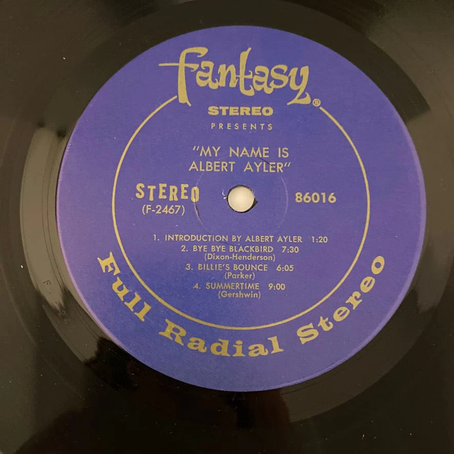 Albert Ayler – My Name Is Albert Ayler LP USED NM/VG+ - Image 3