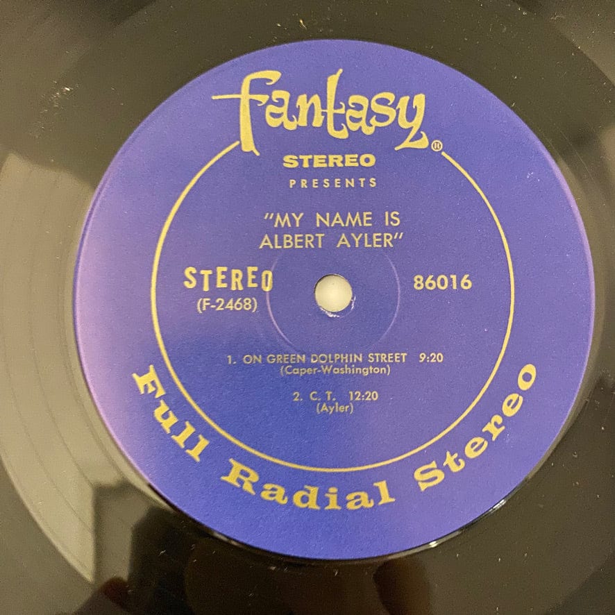 Albert Ayler – My Name Is Albert Ayler LP USED NM/VG+ - Image 4