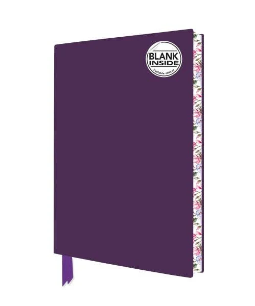 Artisan Purple Blank Journal