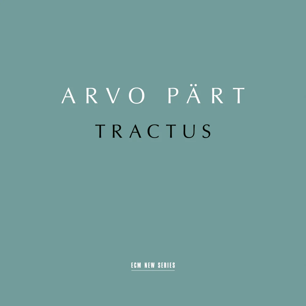Arvo Part: Tractus 2LP NEW