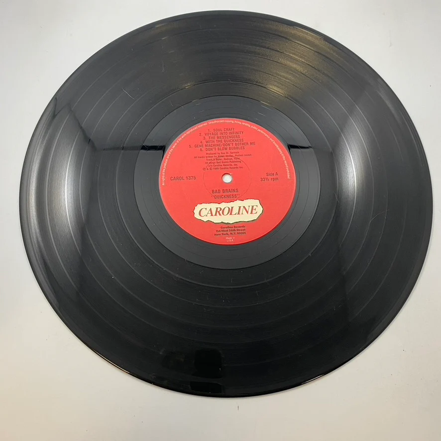Bad Brains – Quickness LP USED Vinyl VG+/VG+ - Image 4