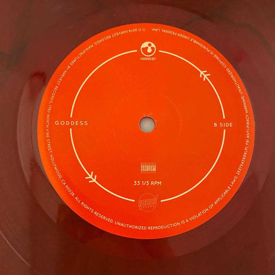 BANKS – Goddess 2LP USED VG++/VG+ Red Vinyl - Image 4