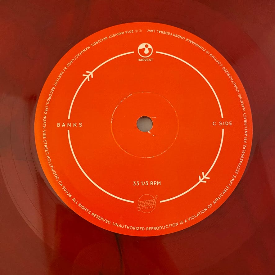 BANKS – Goddess 2LP USED VG++/VG+ Red Vinyl - Image 5