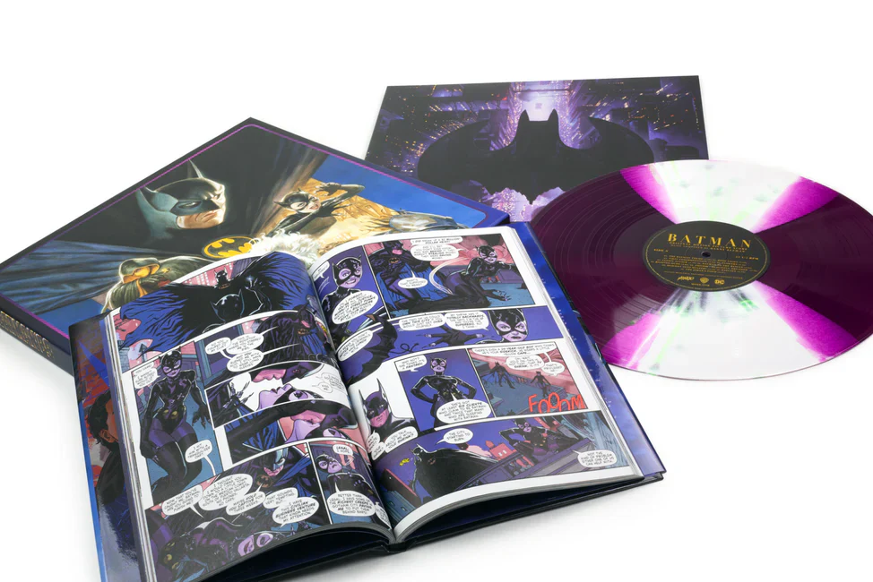 Batman ‘89 (Original Motion Picture Score LP & Graphic Novel Box Set) LP NEW BOX SET - Image 2