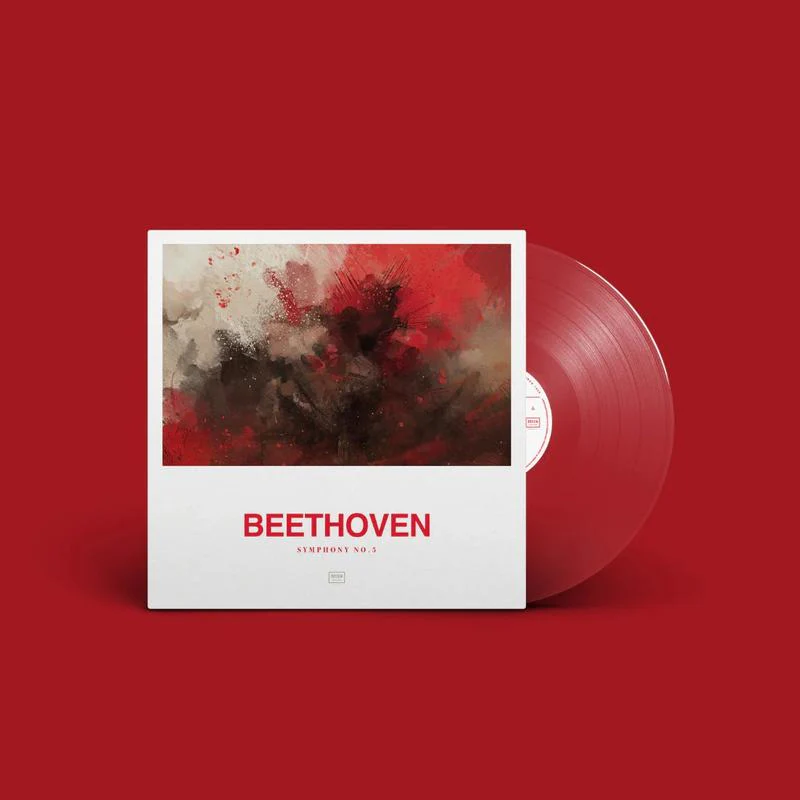 Beethoven: Symphony No. 5 LP NEW RED VINYL