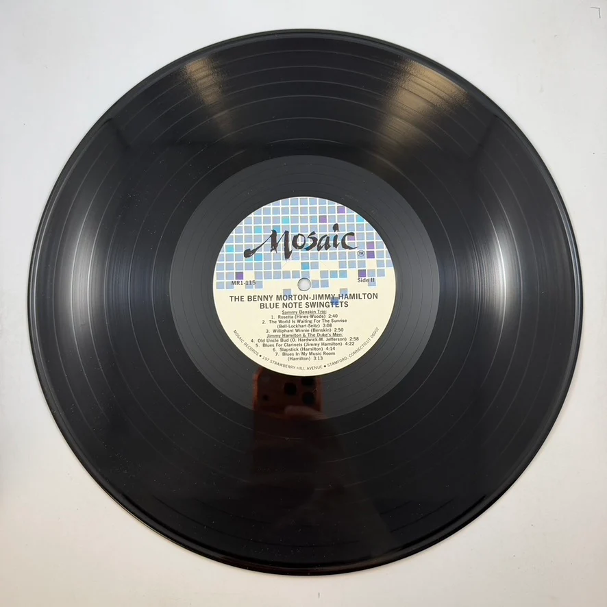 Benny Morton And Jimmy Hamilton – The Benny Morton And Jimmy Hamilton Blue Note Swingtets LP USED Vinyl NM/VG+ - Image 4