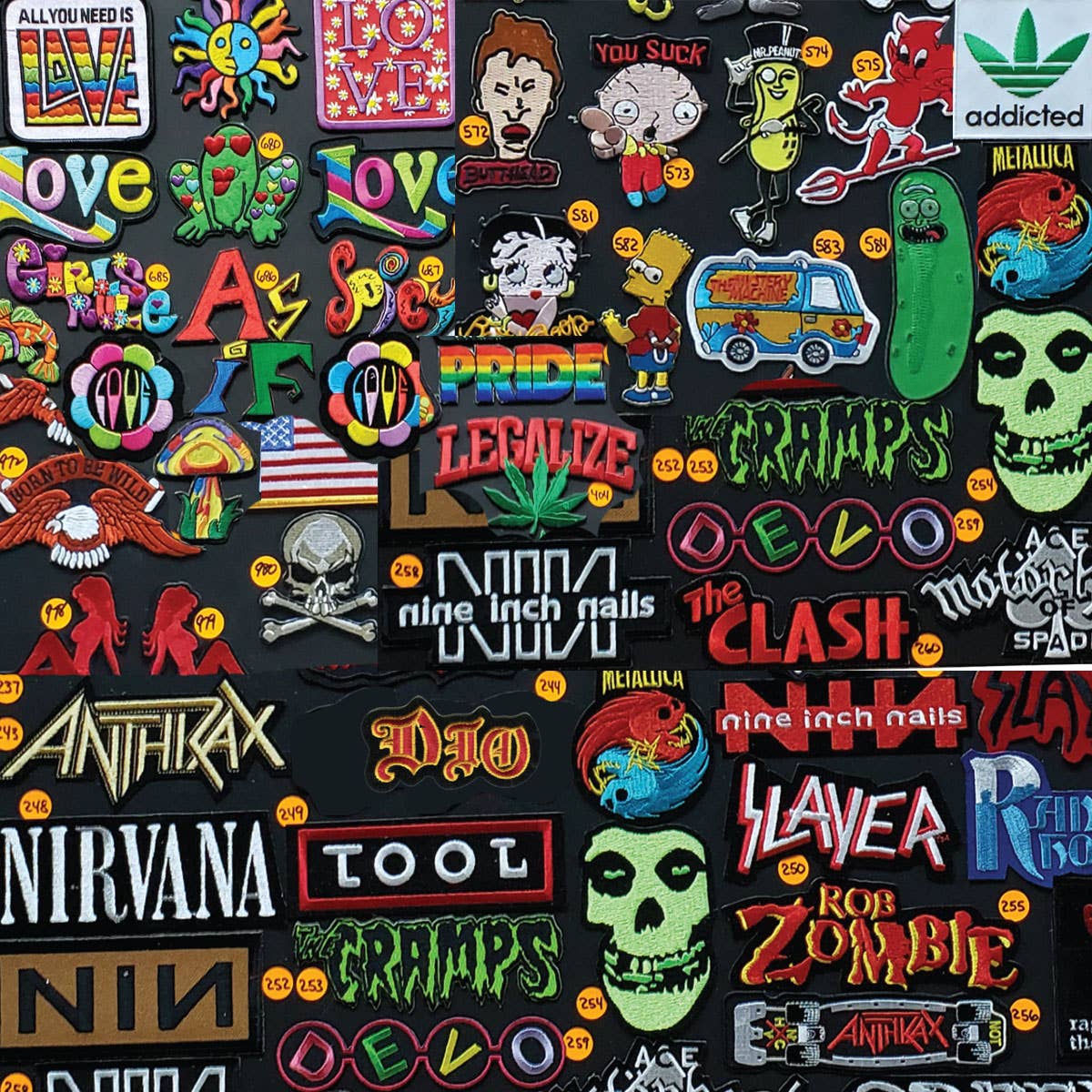 Best Selling Band / Music Pop Culture Patches - Image 3