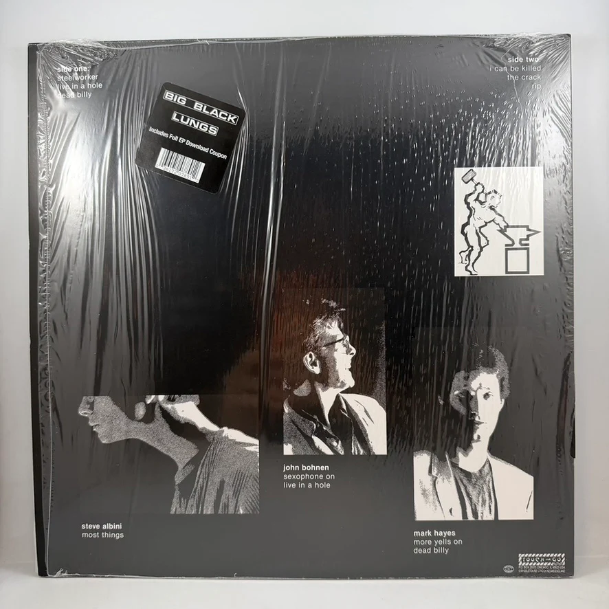 Big Black – Lungs LP USED Vinyl NM/VG++ - Image 2