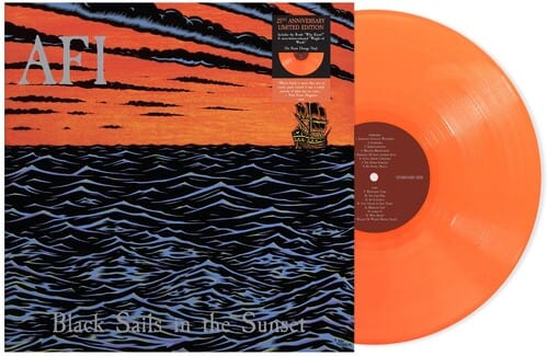 AFI - Black Sails In The Sunset (25th Anniversary Edition) Orange Vinyl LP NEW