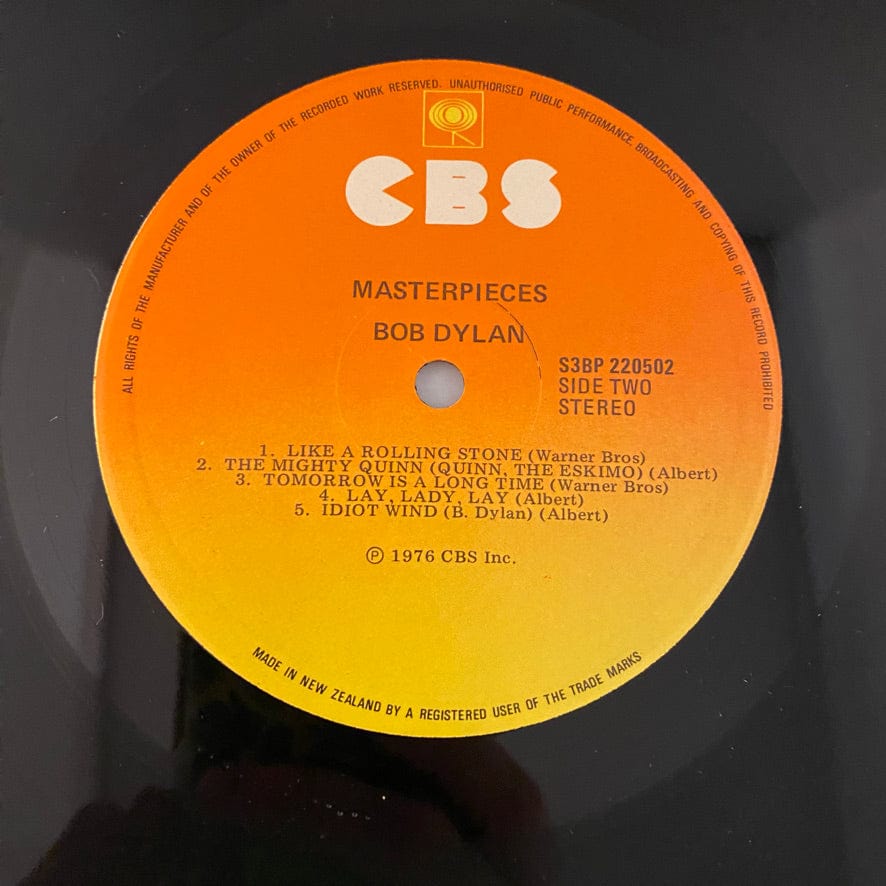 Bob Dylan – Masterpieces 3LP USED VG++/G+ 1978 Australian Pressing - Image 7