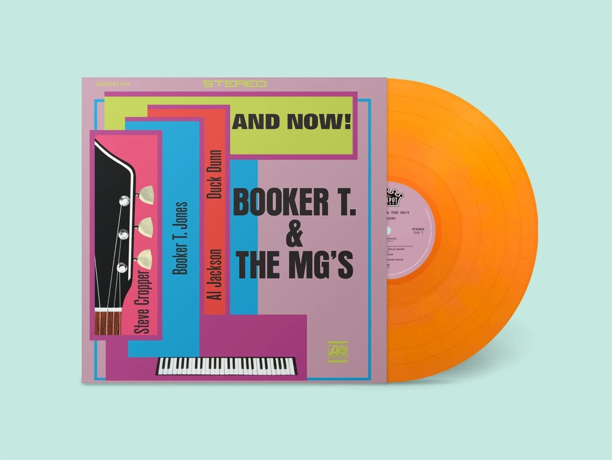 Booker T. & The MG's - And Now! LP NEW ORANGE VINYL