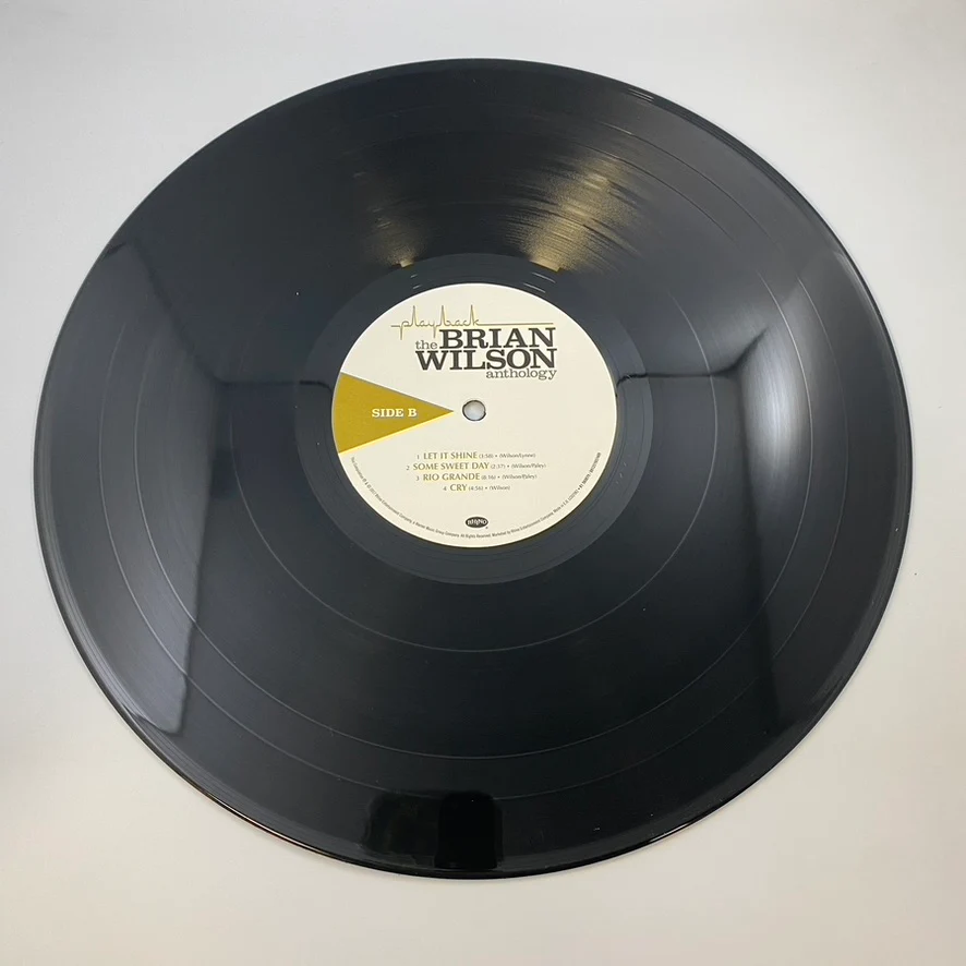 Brian Wilson – Playback: The Brian Wilson Anthology LP USED Vinyl VG+/VG+ - Image 8