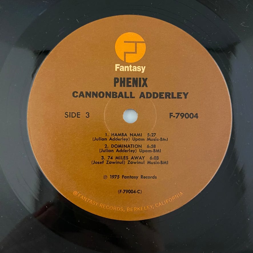Cannonball Adderley – Phenix 2LP USED VG+/G+ - Image 8