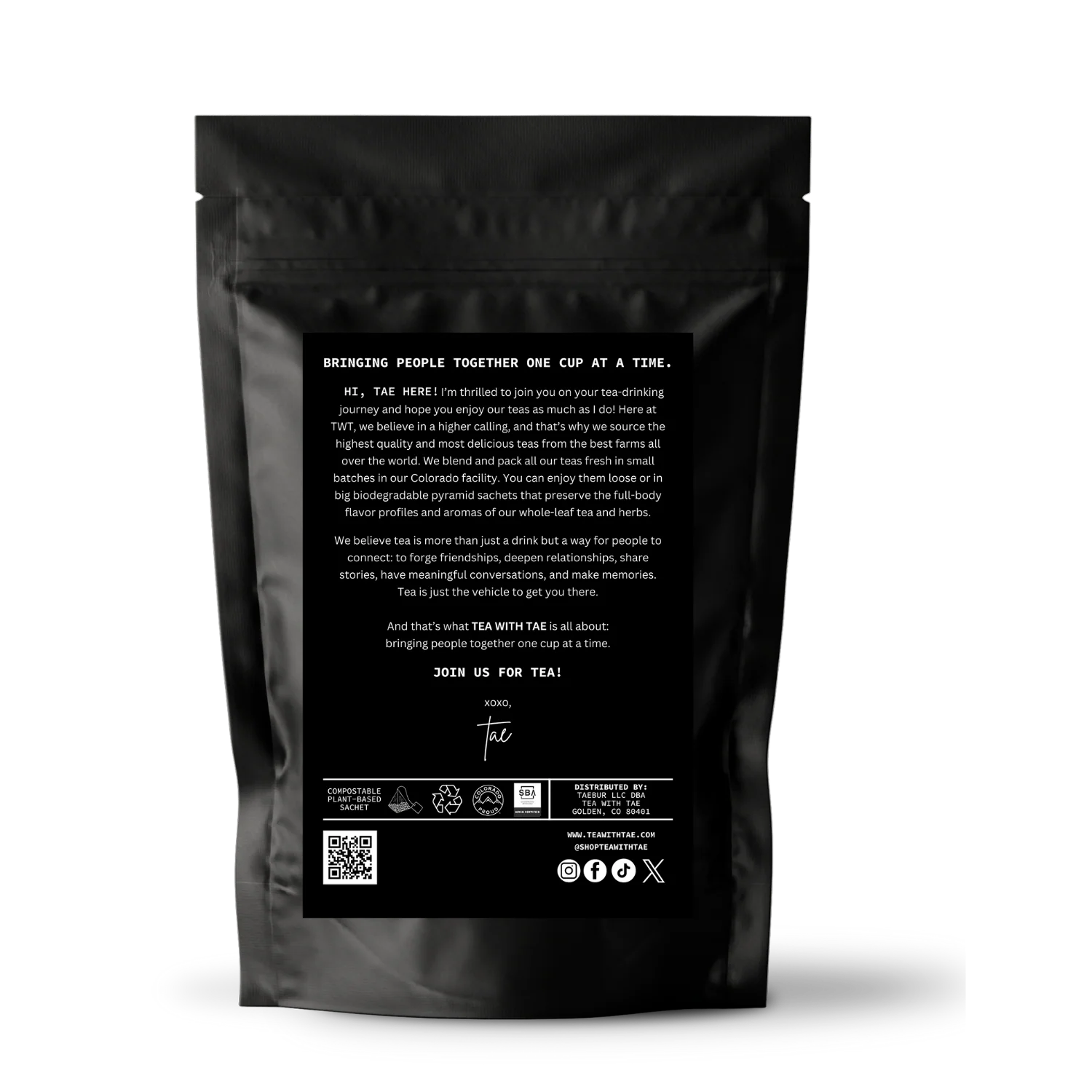 Caramel Rooibos Tea Pouch (20, 60, or 100 tea bags) - Image 4