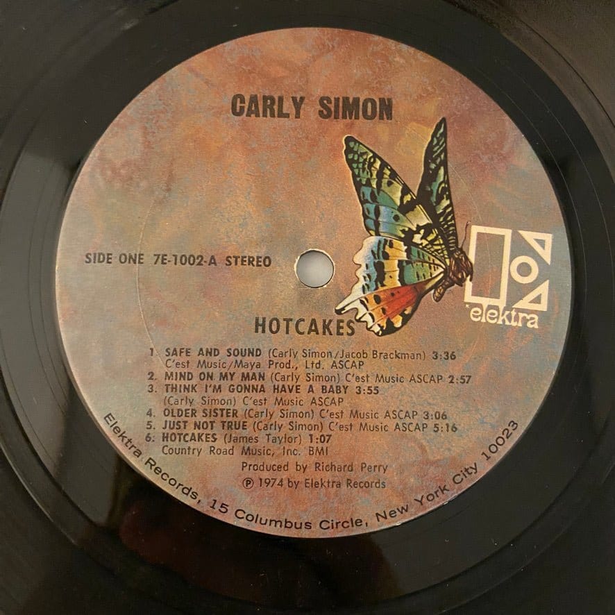 Carly Simon – Hotcakes LP USED VG+/VG+ - Image 3