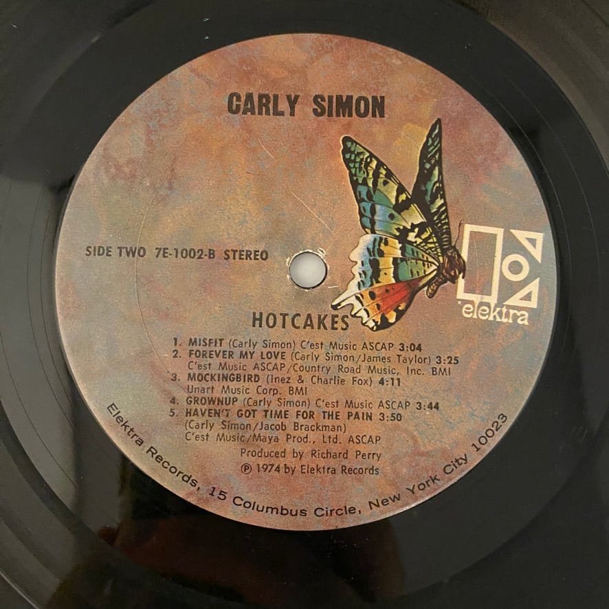 Carly Simon – Hotcakes LP USED VG+/VG+ - Image 4