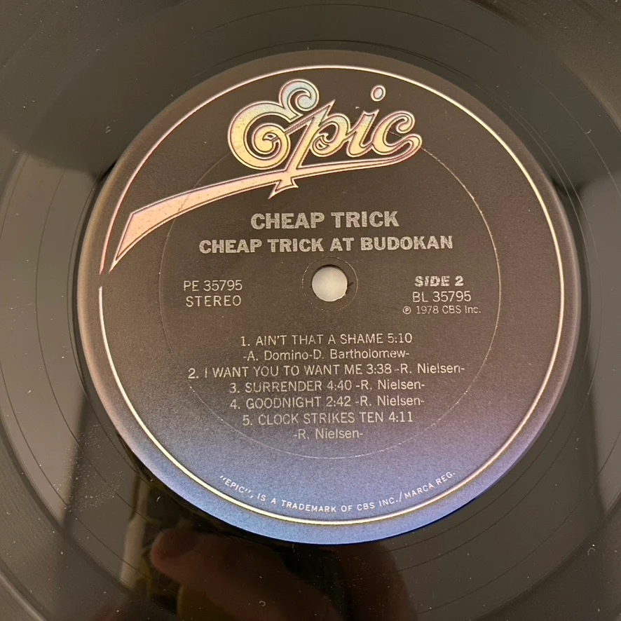 Cheap Trick – Cheap Trick At Budokan LP USED NM/VG++ - Image 4