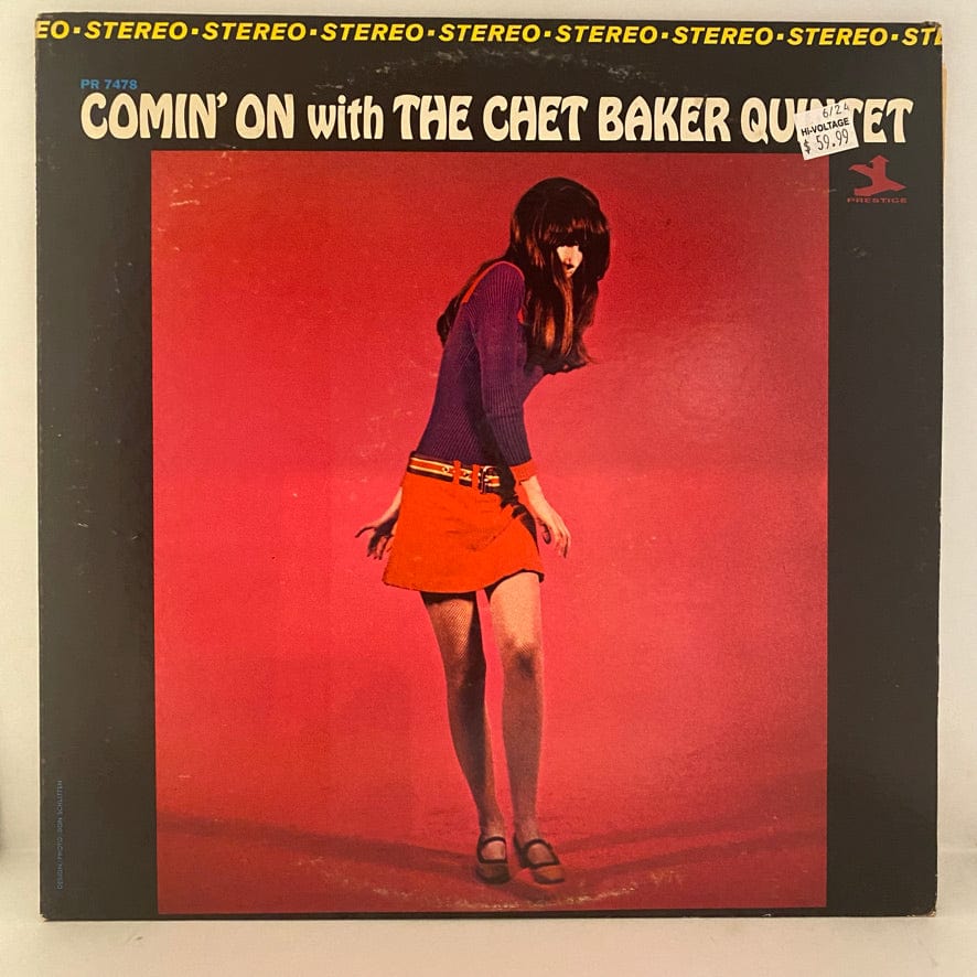 Chet Baker Quintet – Comin' On With The Chet Baker Quintet LP USED NM/VG+