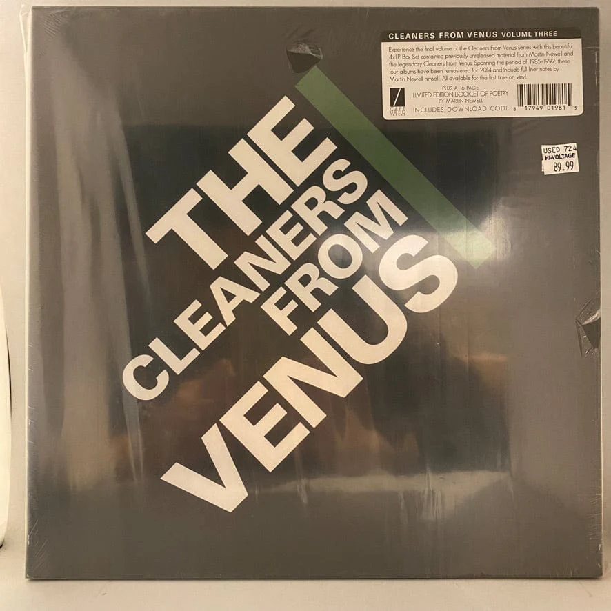 Cleaners From Venus – Box Set, Vol 3 4LP USED NOS STILL SEALED