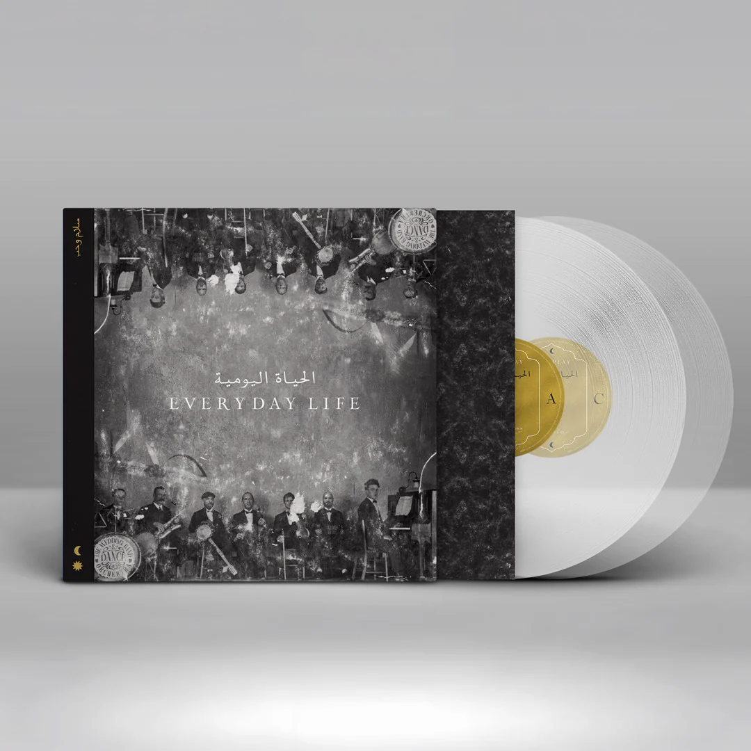 Coldplay - Everyday Life 2LP NEW CLEAR VINYL