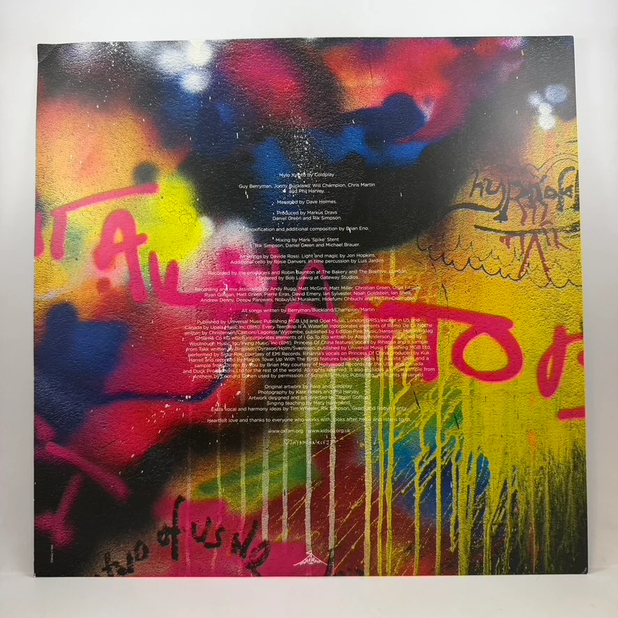 Coldplay – Mylo Xyloto LP USED Vinyl VG+/G+ - Image 4