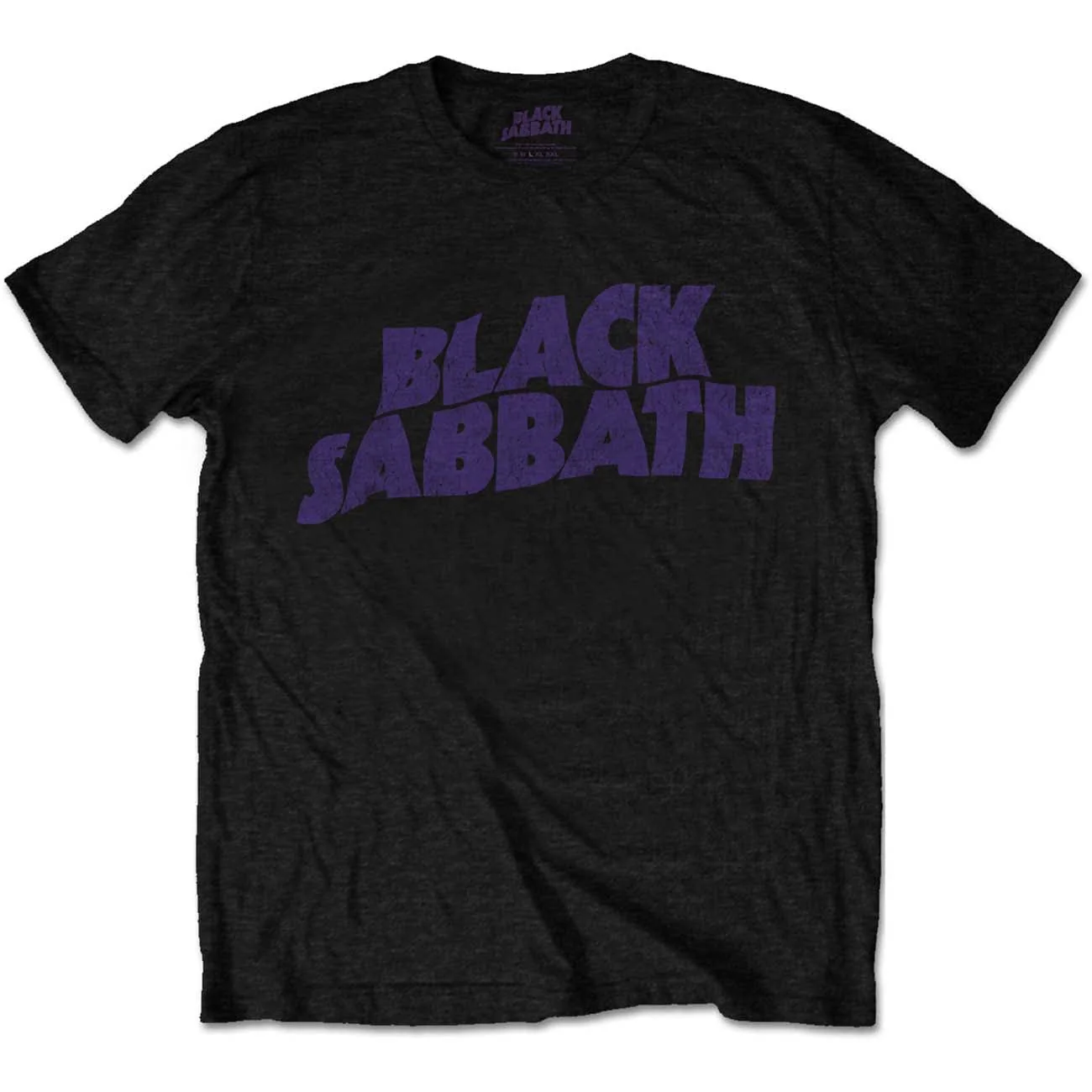 BLACK SABBATH WAVY LOGO VINTAGE SHIRT NEW
