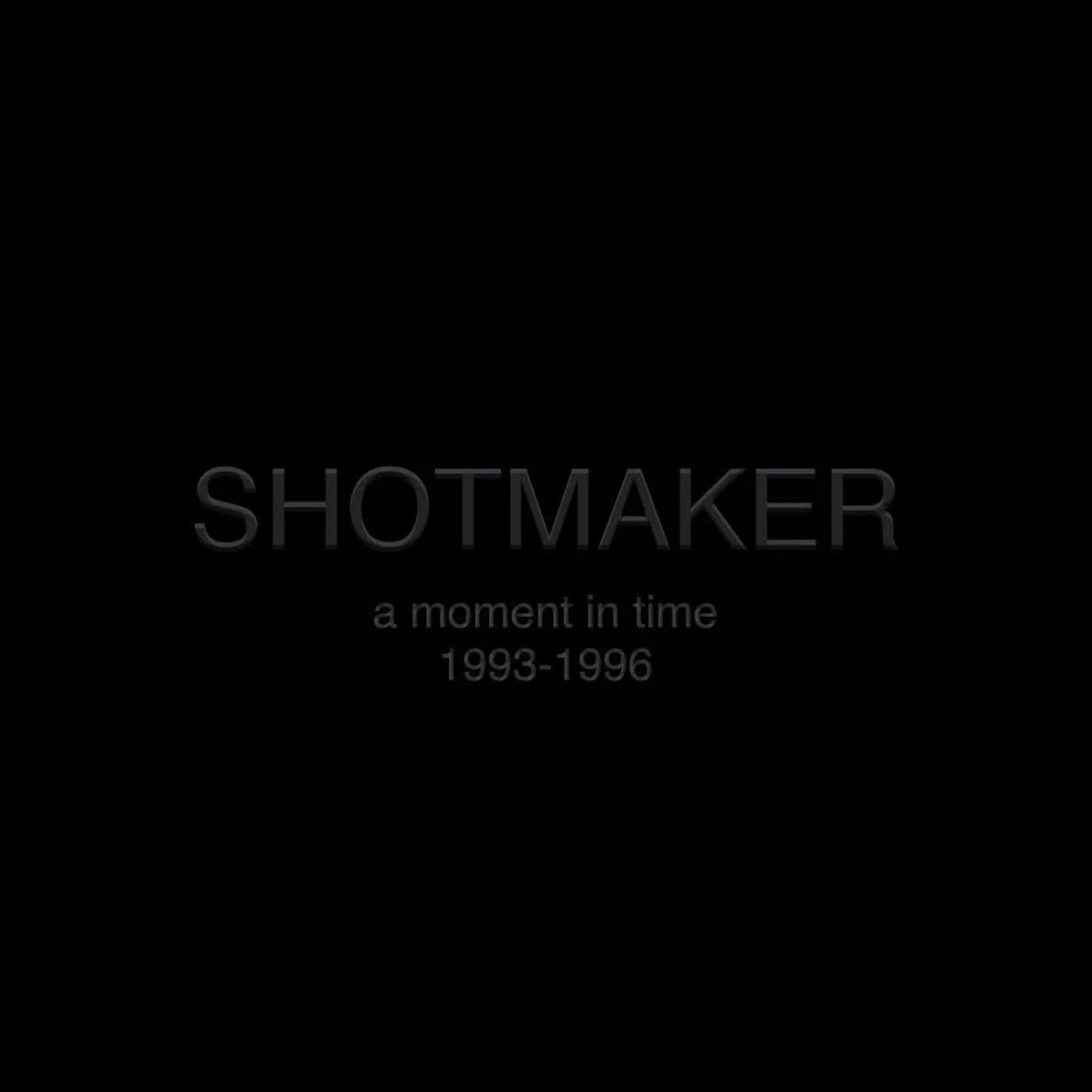Shotmaker - A Moment In Time: 1993-1996 3LP NEW Colored Vinyl