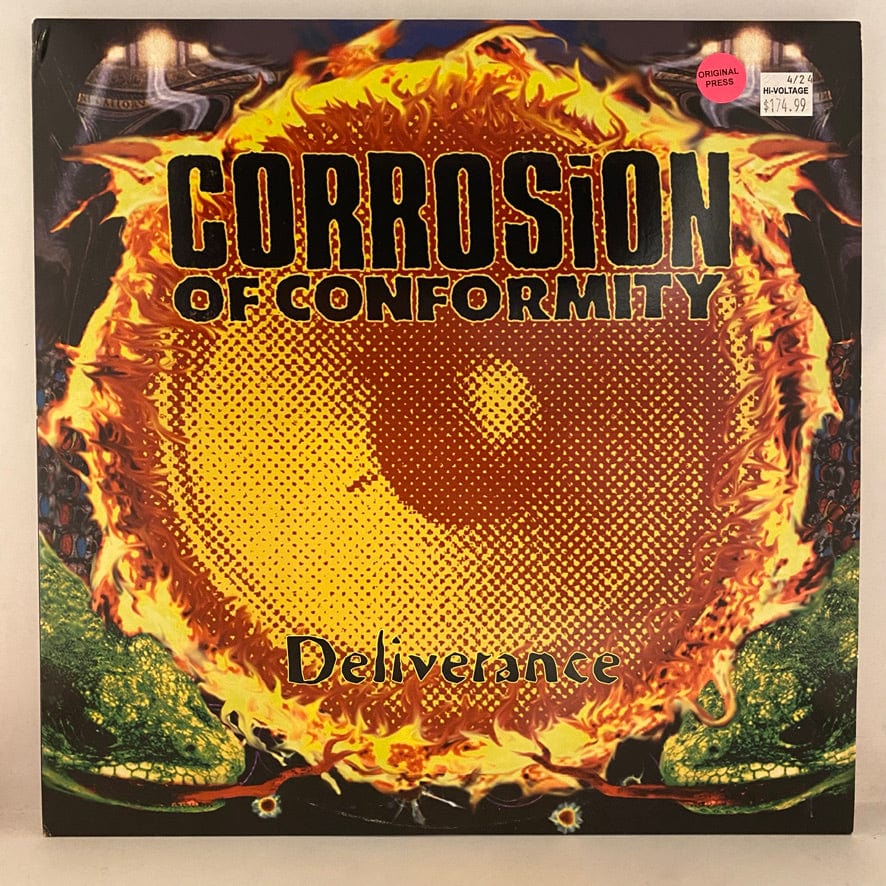 Corrosion Of Conformity – Deliverance 2LP USED VG++/VG+ 1994 Pressing Side D Etching