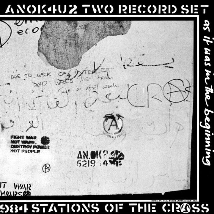 Crass - Stations of the Crass 2LP NEW
