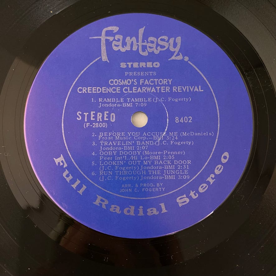 Creedence Clearwater Revival – Cosmo's Factory LP USED NM/NM 1970 Pressing - Image 3