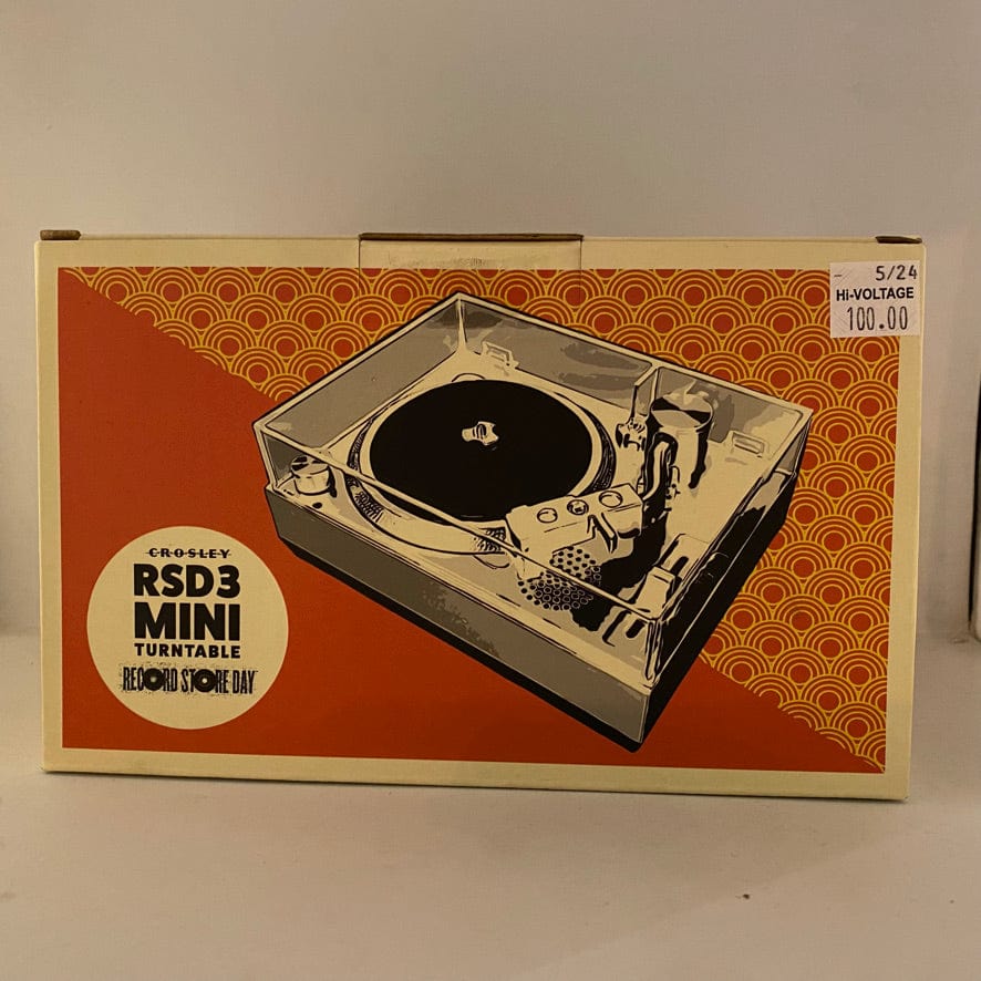 Crosley RSD3 Mini Turntable w/ Foo Fighters - Big Me 3" USED RSD 2019