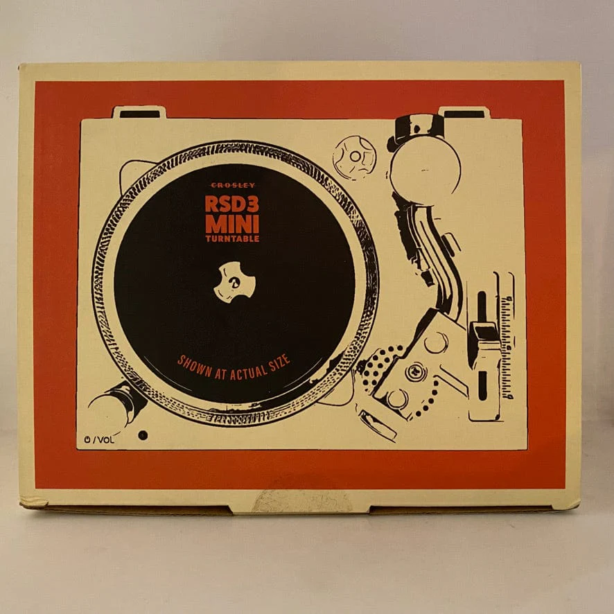 Crosley RSD3 Mini Turntable w/ Foo Fighters - Big Me 3" USED RSD 2019 - Image 2