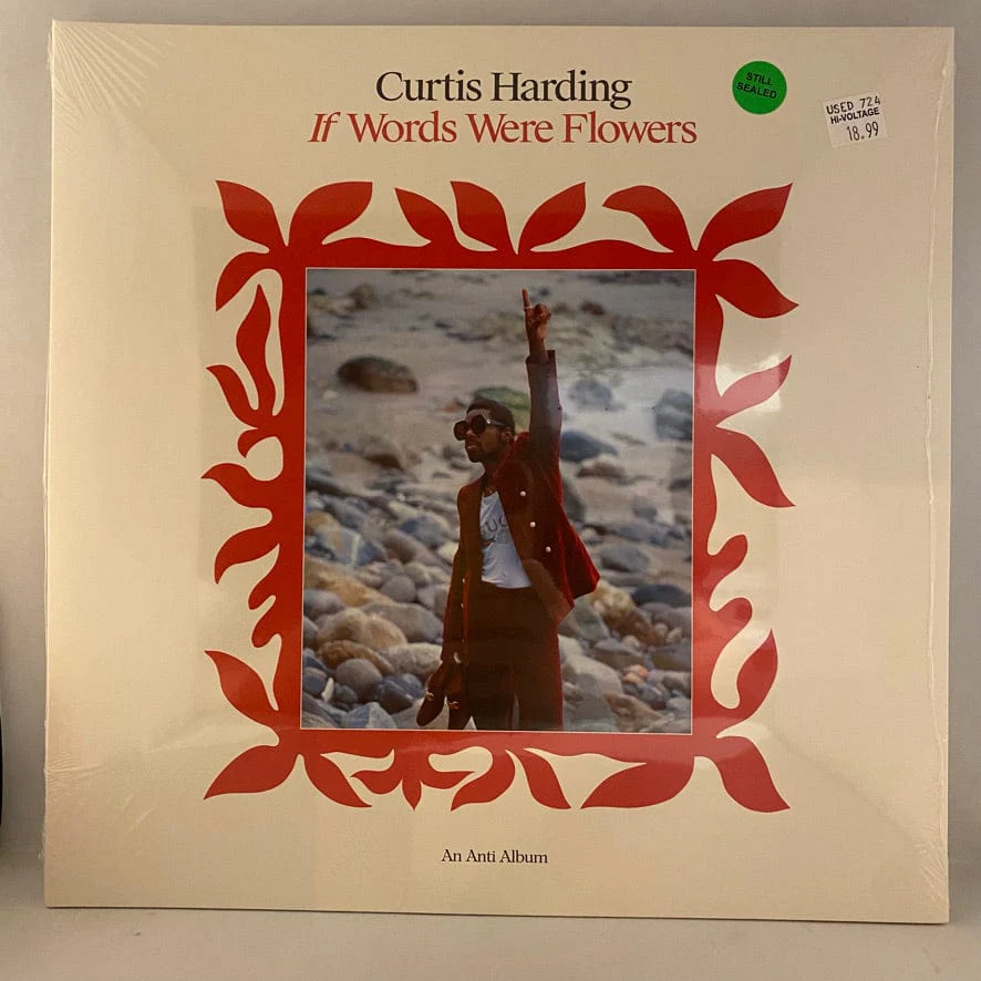 Curtis Harding – If Words Were Flowers LP USED NOS STILL SEALED