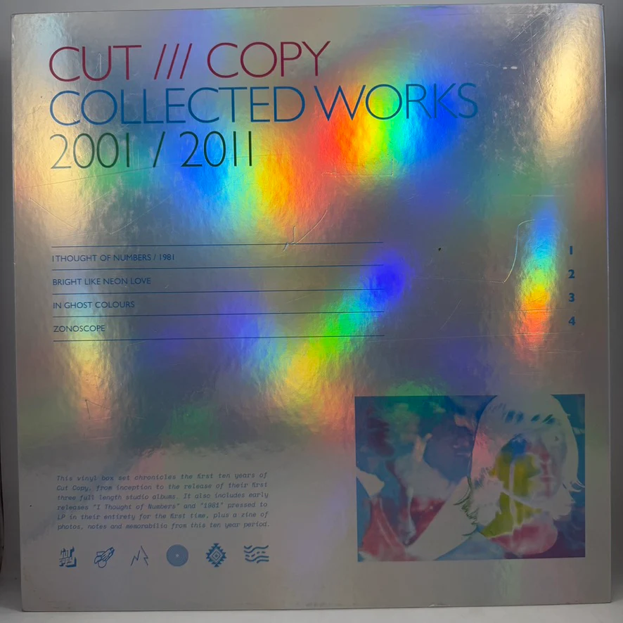 Cut Copy – Collected Works 2001/2011 LP USED Vinyl Box Set NM/VG+ - Image 2