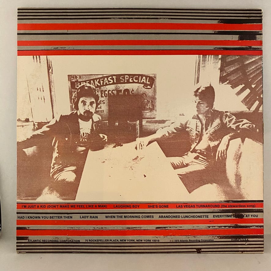 Daryl Hall & John Oates – Abandoned Luncheonette LP USED VG++/VG+ - Image 2