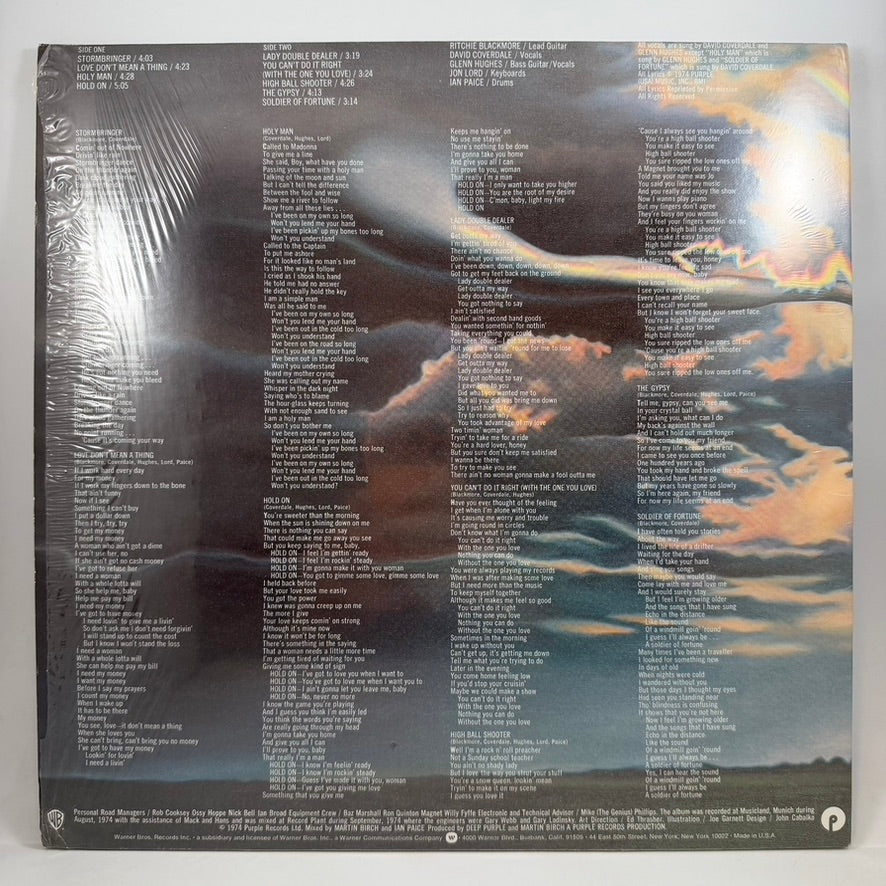 Deep Purple – Stormbringer LP USED Vinyl VG+/VG++ - Image 2