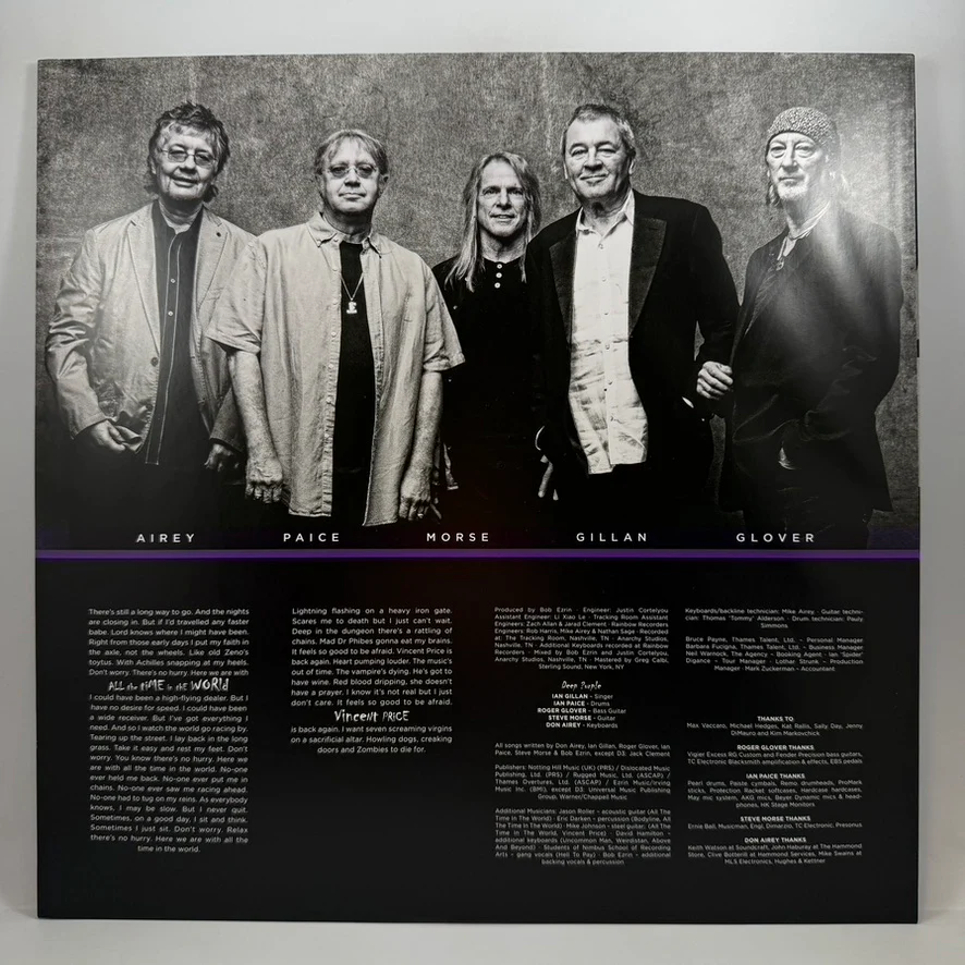 Deep ?urp!e – Now What?! LP USED Vinyl VG+/NM - Image 3