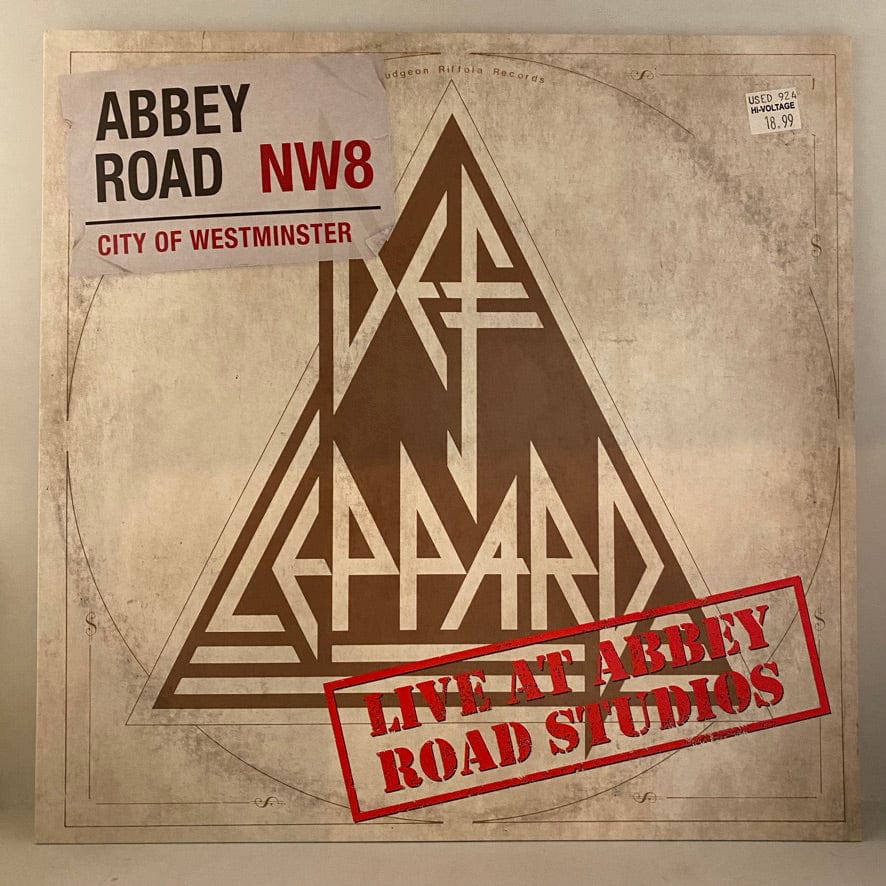 Def Leppard – Live At Abbey Road Studios LP USED NM/NM RSD 2018