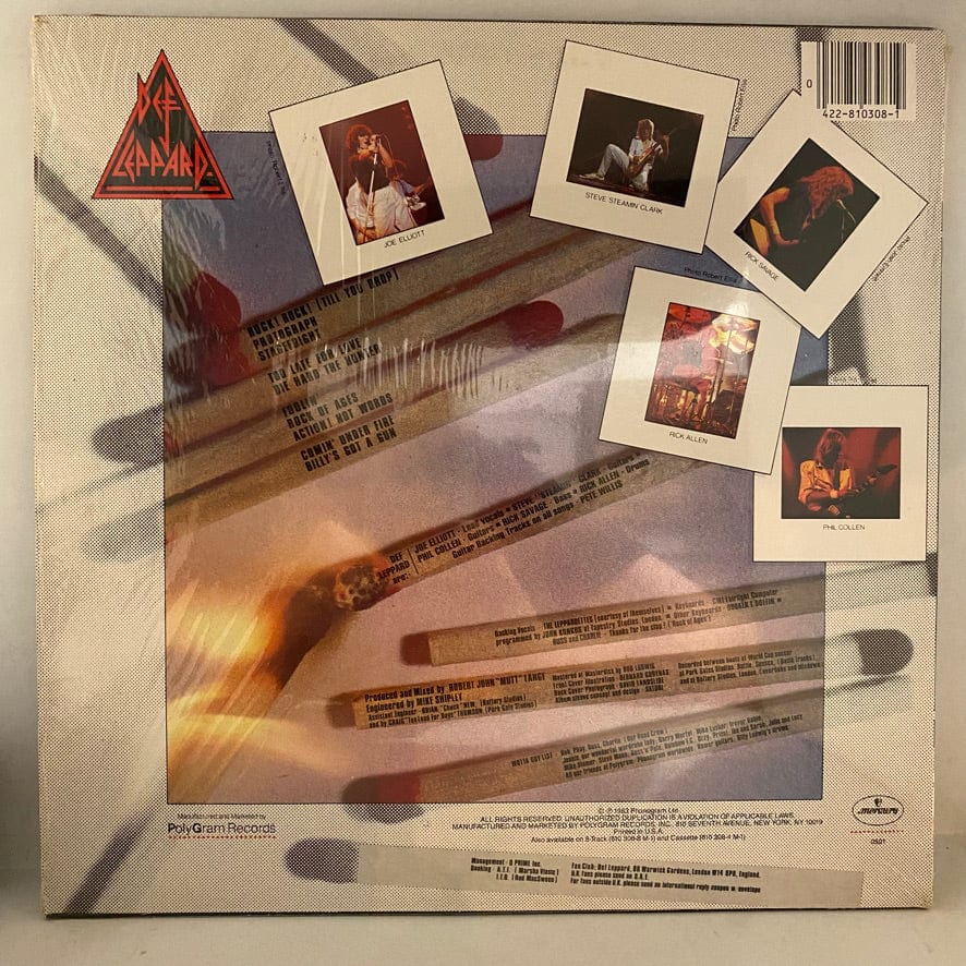 Def Leppard – Pyromania LP USED VG++/VG++ 1983 Pressing - Image 2