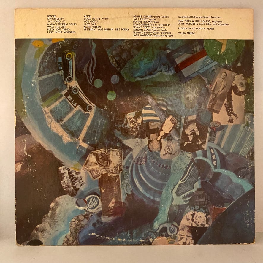 Dennis Olivieri – Come To The Party LP USED VG+/VG - Image 2