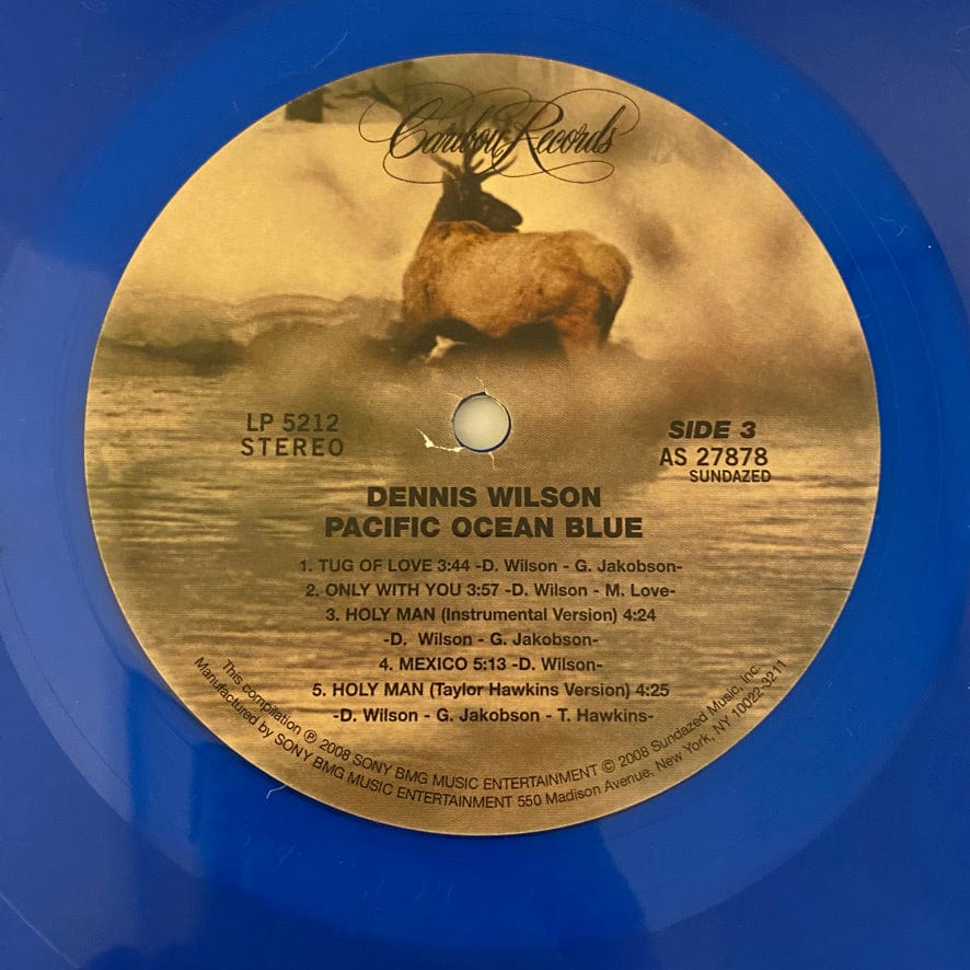 Dennis Wilson – Pacific Ocean Blue 3LP USED VG++/VG+ Blue Vinyl - Image 7