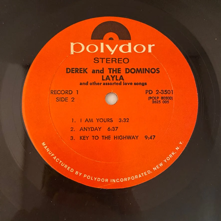 Derek & The Dominos – Layla And Other Assorted Love Songs 2LP USED VG++/VG+ 1974 Pressing - Image 5
