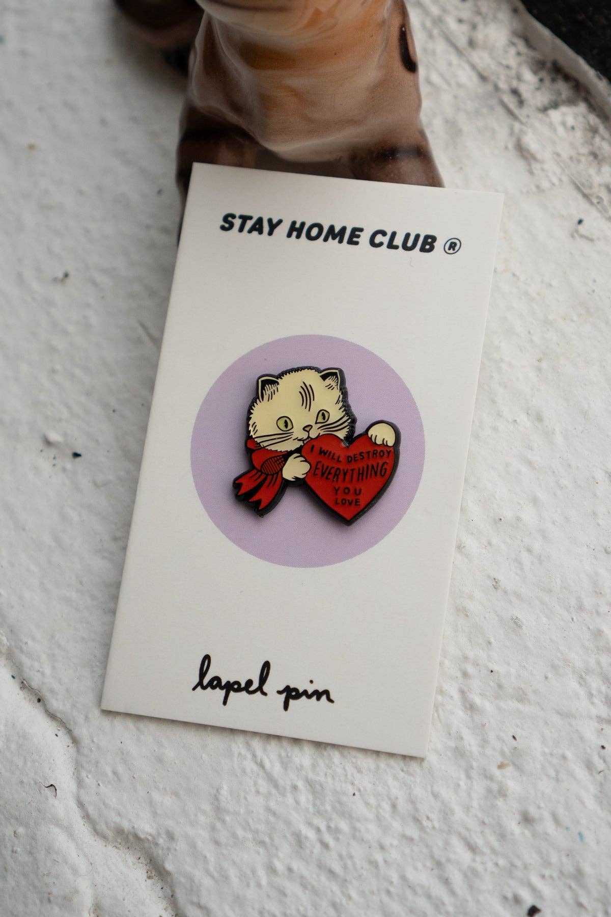 Destroy Cat Pin - Image 2
