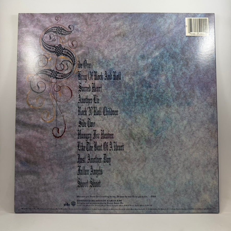 Dio – Sacred Heart LP USED Vinyl NM/NM - Image 2