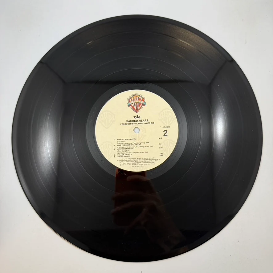 Dio – Sacred Heart LP USED Vinyl NM/NM - Image 4